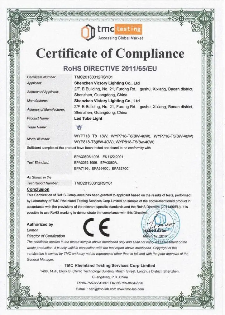 Aluminum Alloy Indoor lighting T8 36W LED Explosion proof Lighting for Chemical factory