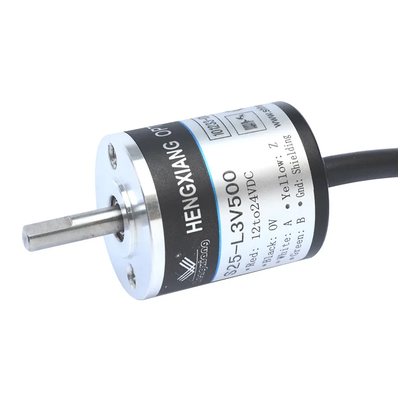 Mini linear displacement transducer encoder shaft 4mm 2500ppr
