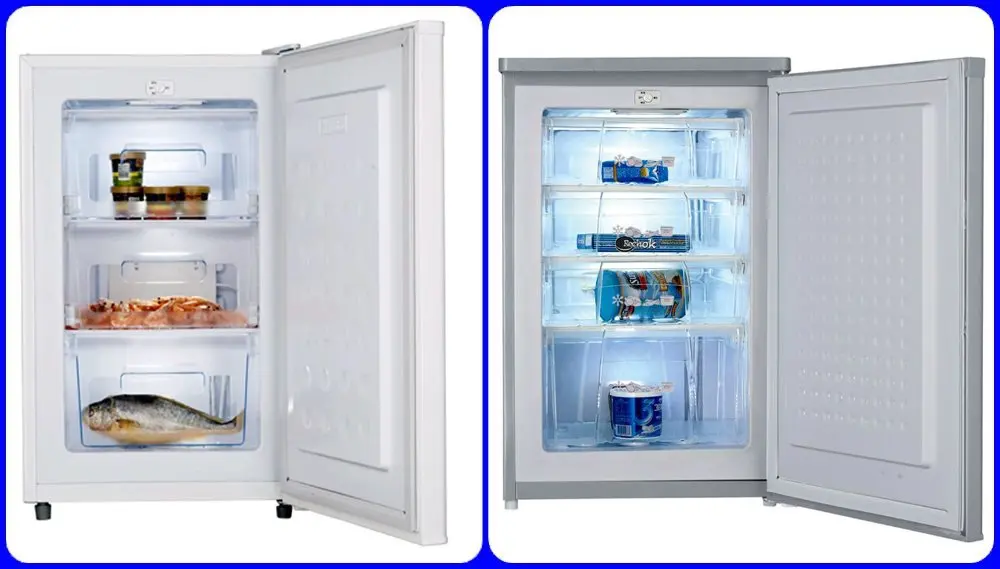 Freezer Profundo Vertical Pequeno 85 L Com Gaveta Buy Mini Freezer