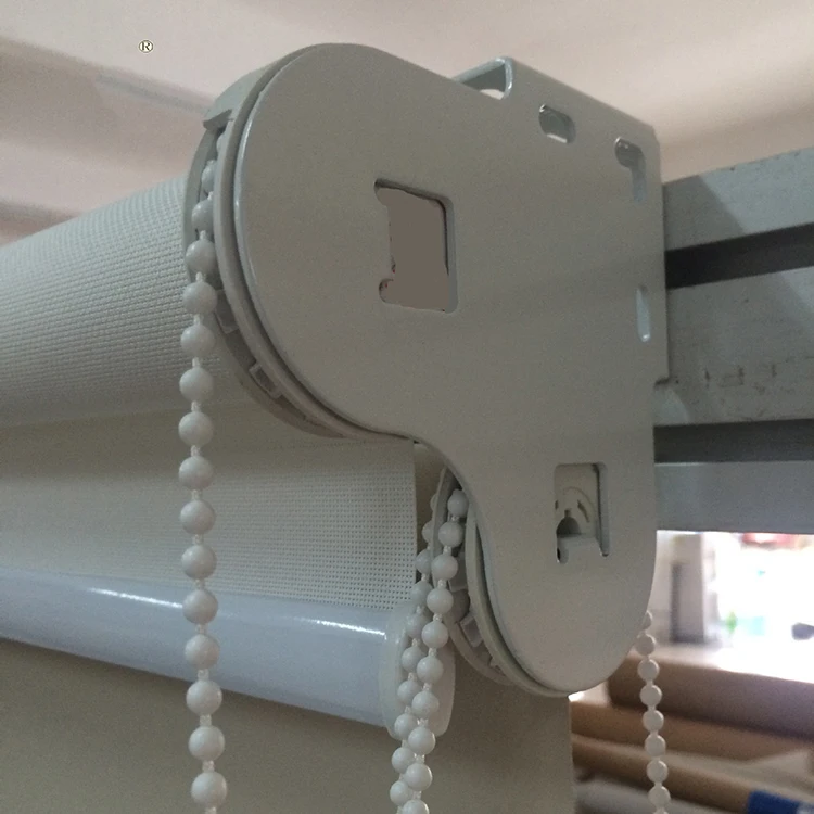 

Hot sale metal components double roller blind brackets, Customer's request