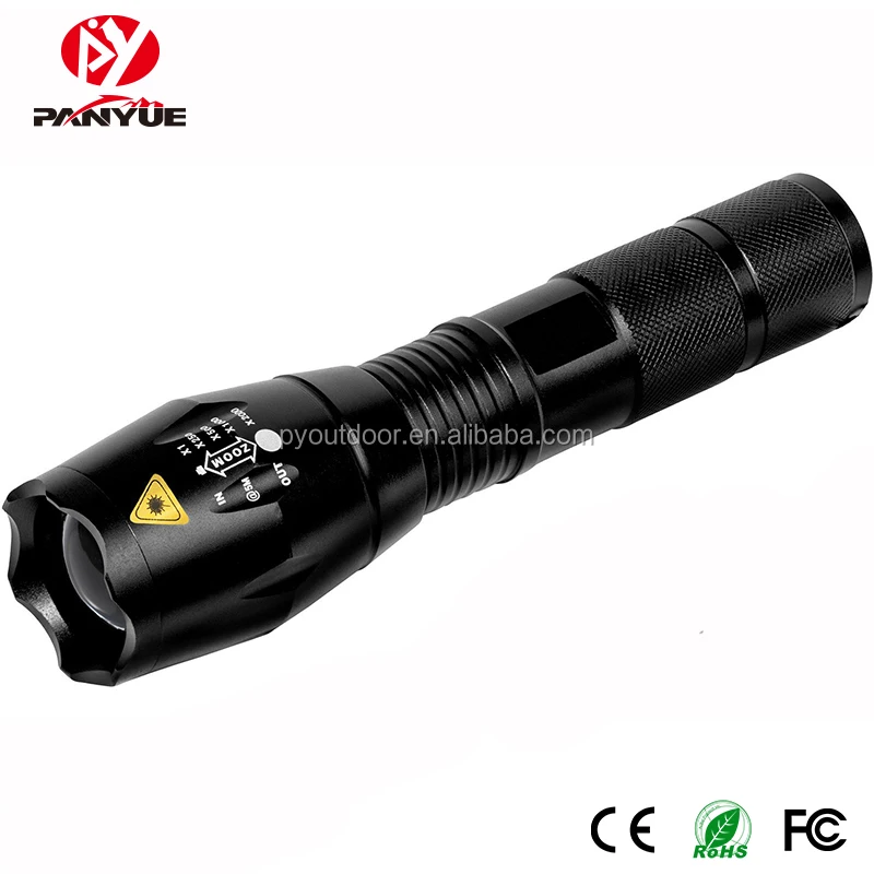 Tactical 1000 LED Flashlight Best High Lumen Handheld Light Zoomable Flash light