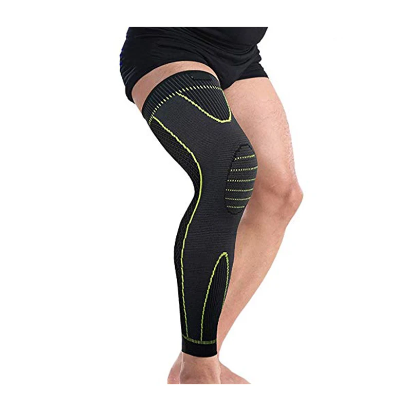

Men and Women Leg Knee Support Long Compression Sleeve for Sports, Customized color