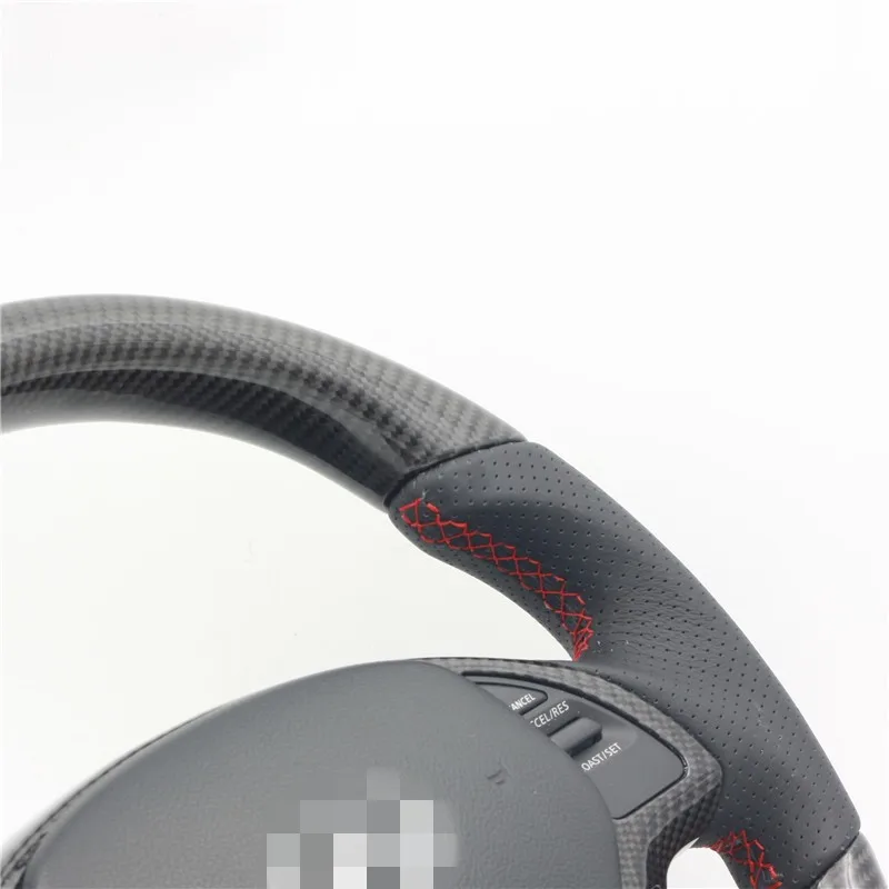Custom Auto Carbon Fiber Steering Wheel For Infiniti G37 Ex25 Ex30 Ex35