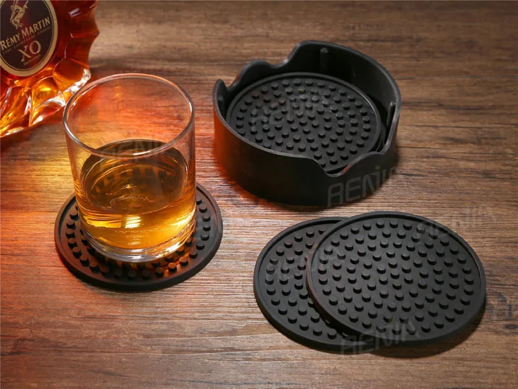 Renjia Drink Coasters Custom Drink Coasters Wholesale Silicone Beer