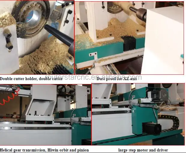 wood rolling pin making machine