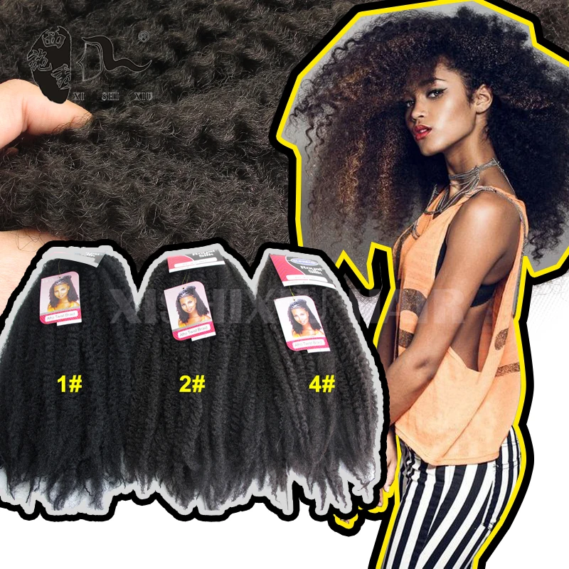 

2016 competitive price best quality afro kinky hair extensions bulk for dreadlocks