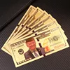 New Design usa American Donald Trump Gold plastic Souvenir bill banknotes