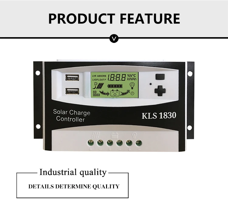 Pump Controllers Pwm 30a 10a 20a Solar Charge Controller With A Setting