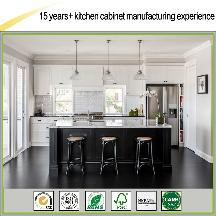 Factory Directly Made High Quality Solid Wooden Kitchen Cabinet