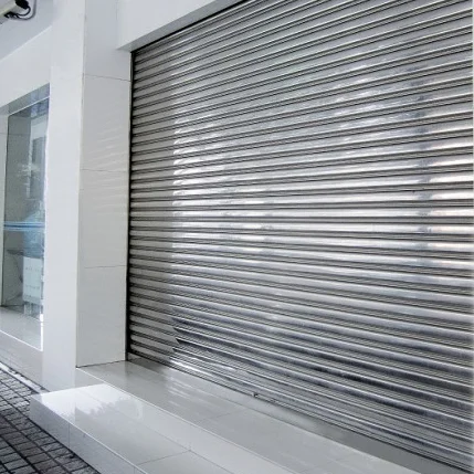 Guangzhou Stainless Steel Roll Up Door Metal Roll Up Doors Shop