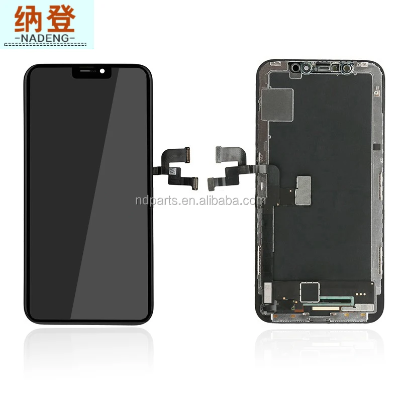 

8X Replacement Fix Original Foxconn OEM AAA Spare Parts Display Touch Screen Digitizer Assembly For Iphone X Lcd Black