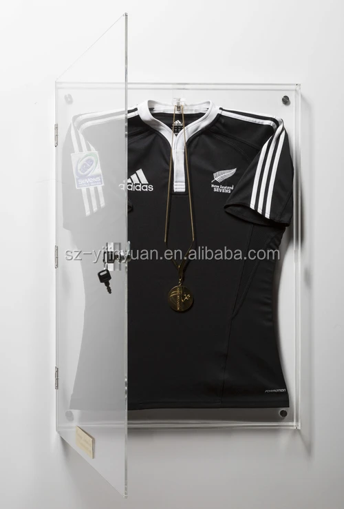 Acrylic Small Jersey Display - Mirror Back