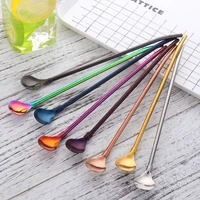 

New product ideas 2019 stainless steel metal reusable drinking straw spoon