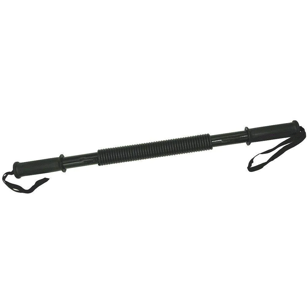 

50kg Power Twister Fitness Sport Equipment Flexible Exercise Training Bar, Black