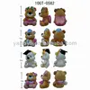 4 Styles Bear Toys Soft Stuffed Plush Toy Angel Bear with Wings