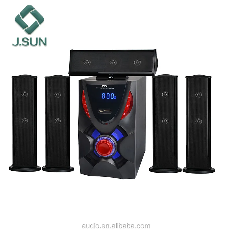 

5.1 active home theater dj speaker pa systems with power amplifier sound standard