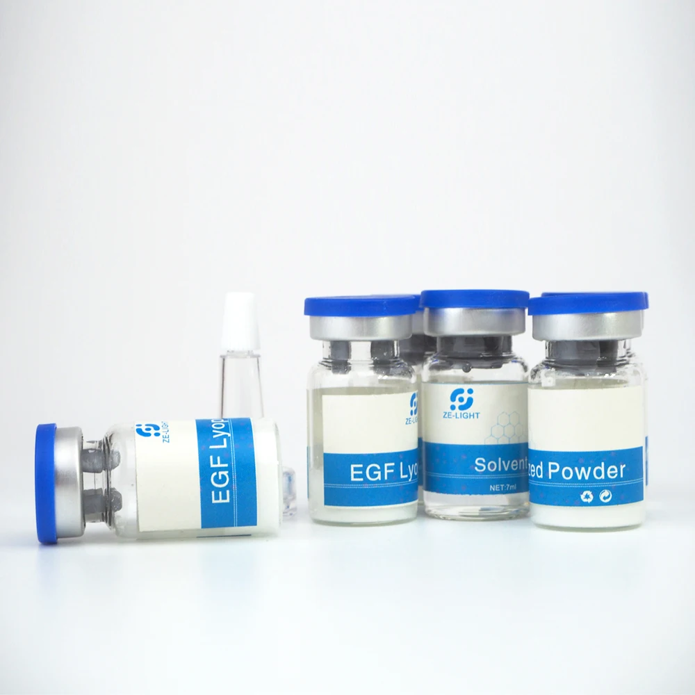 

Human Oligopeptide-1 Dark Spot Lyophilized Powder Acne Whitening Ampoules EGF Serum