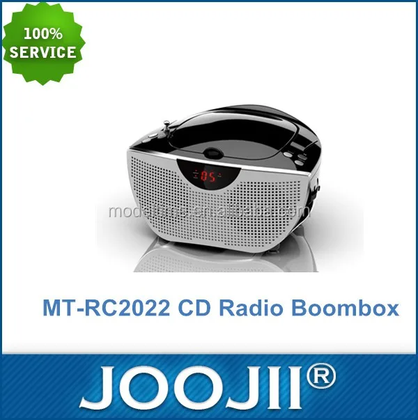 Portable CD Player With Anti-Shake Function For CD/ CD-R/ MP3 Disc, Top Quanlity CD Radio Boombox With Best Price