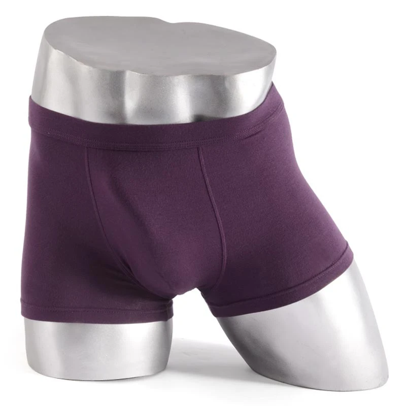 Organic Cotton Material Men Underwear With Factory Price Custom Logo Underwear Men Boxer Brief