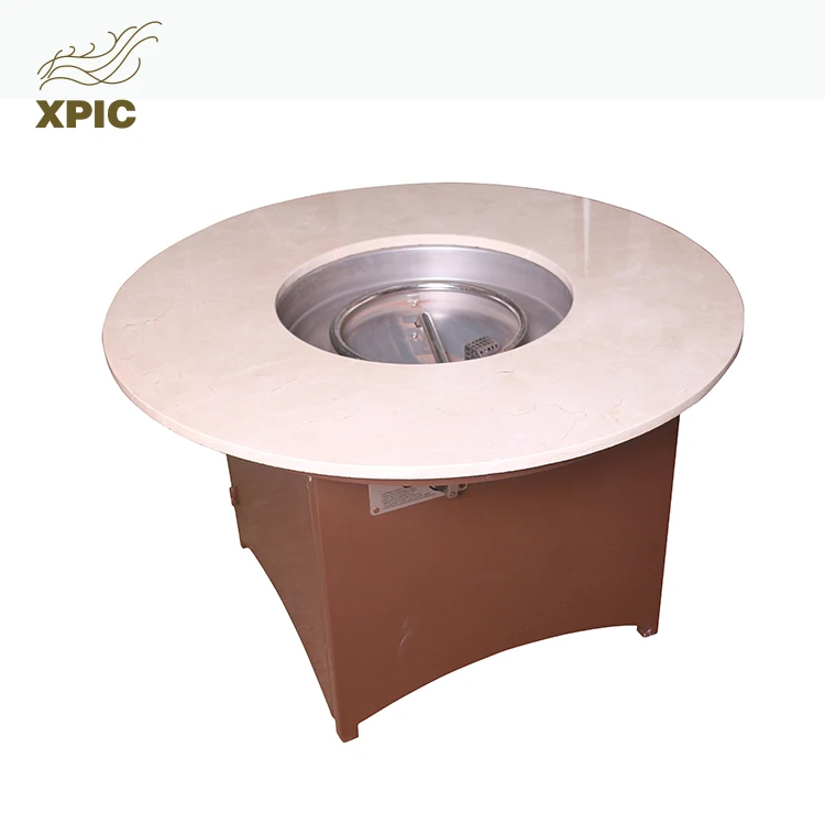 Manufacturer Cheap Sale Round Gas Fire Pit Outdoor Electric