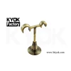 KYOK double ceiling pole extended bracket,double curtain rod wall hanging brackets
