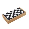 Wooden 3 in 1 Chess Set folding 3d Chess table chess&checker&backgammon Board for family