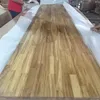 Rustic Walnut Stained Ash Solid Wood Tabletop