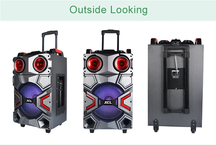 Highend Portable Trolley Stage 12 Speaker With Usb Port Buy 12 Inch