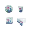 Wholesale Custom New Products Mermaid Party Supplies Party Theme Sets Birthday Decorations Set