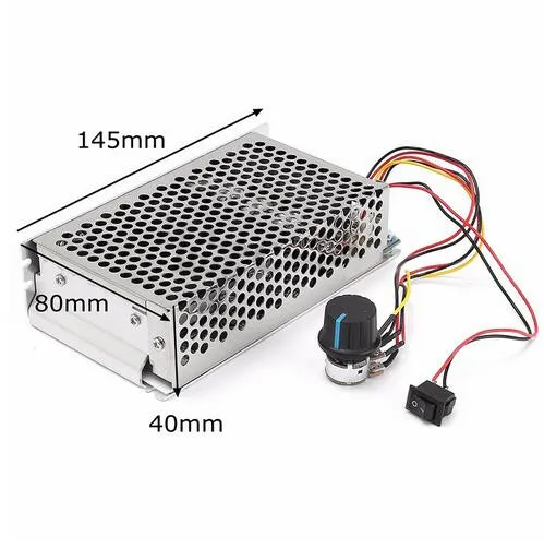 DC 10-36V Motor Speed Controller Reversible PWM Control Forward Reverse switch