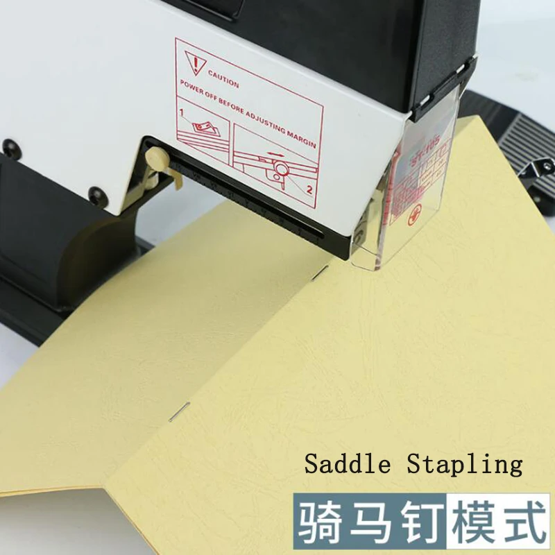 
(WD-ST105)Desktop Electric Saddle Flat Stapler Machine 