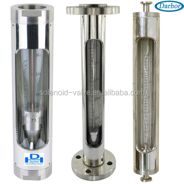 Va30s Industry Inline Rotameter Ethanol Flow Meter Sight Glass Tube