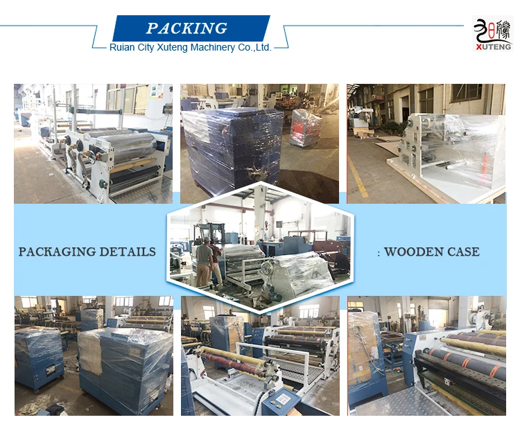 hot melting extruder coating pe machine