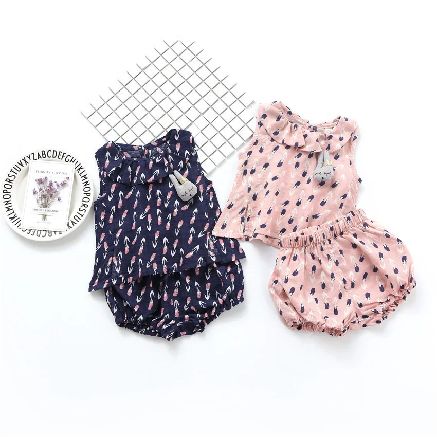 
Wholesale Alibaba Baby Fashion Clothes Short Baby Summer Body Suit 