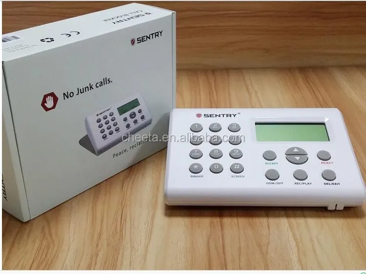 
Newest voice Recorder caller ID Display Landline Telephone blocker 