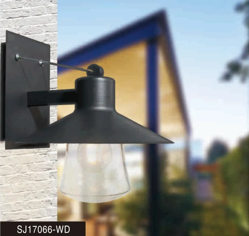 Waterproof IP44 wall decoration outdoor industrial vintage wall lamp glass
