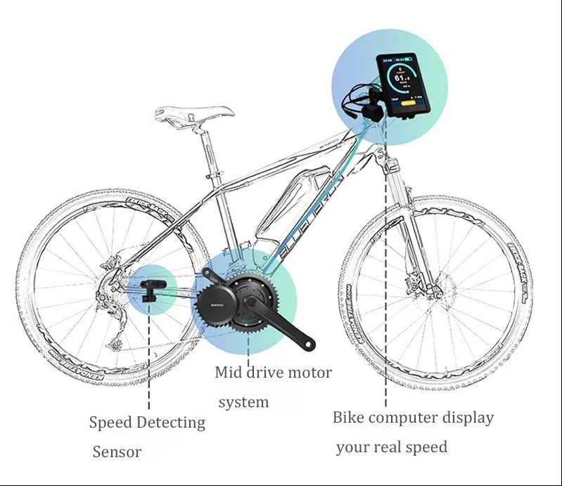 1000w mid drive ebike