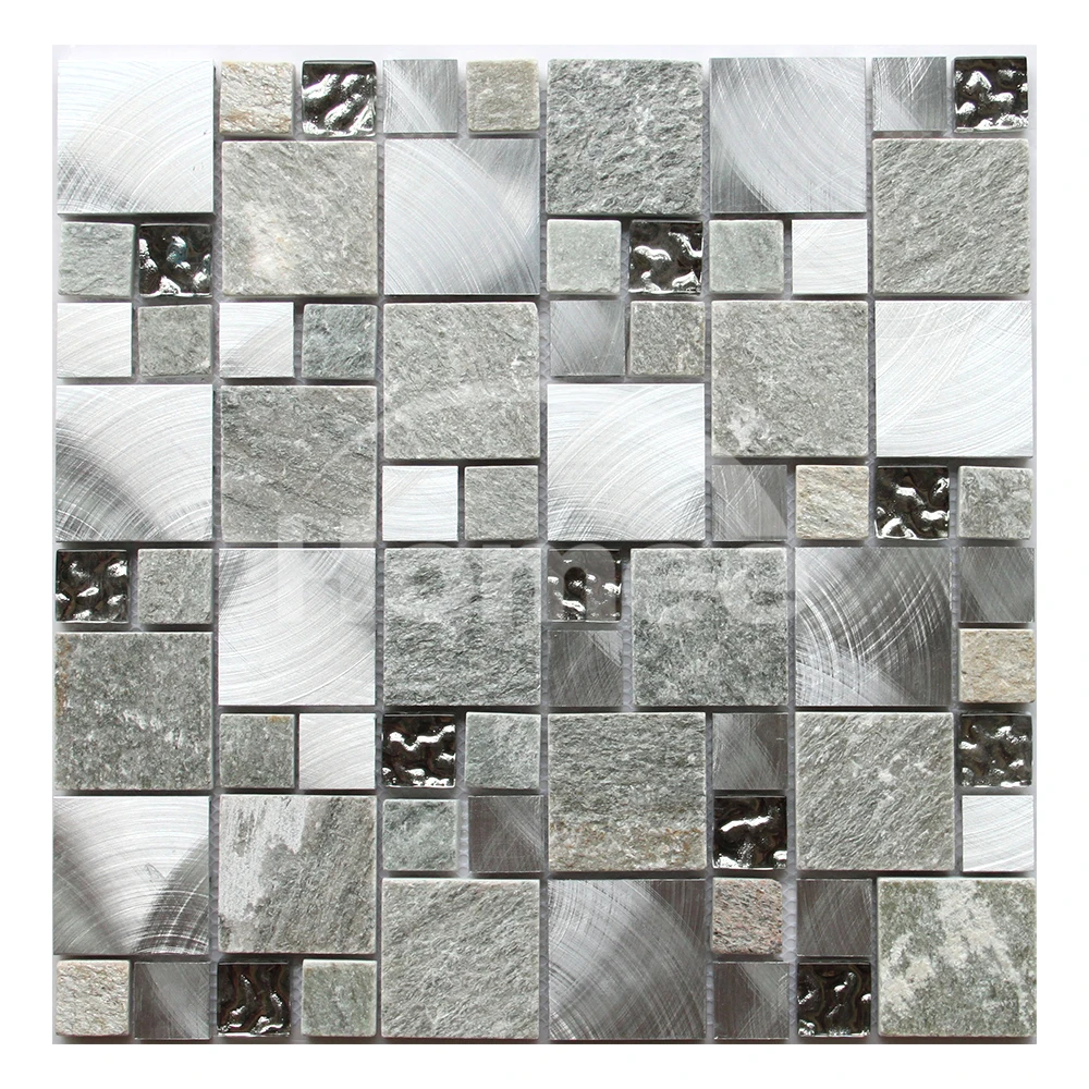 Mosaico Instantáneo De Azulejos De Vidrio,Mosaico De Vidrio De Piedra