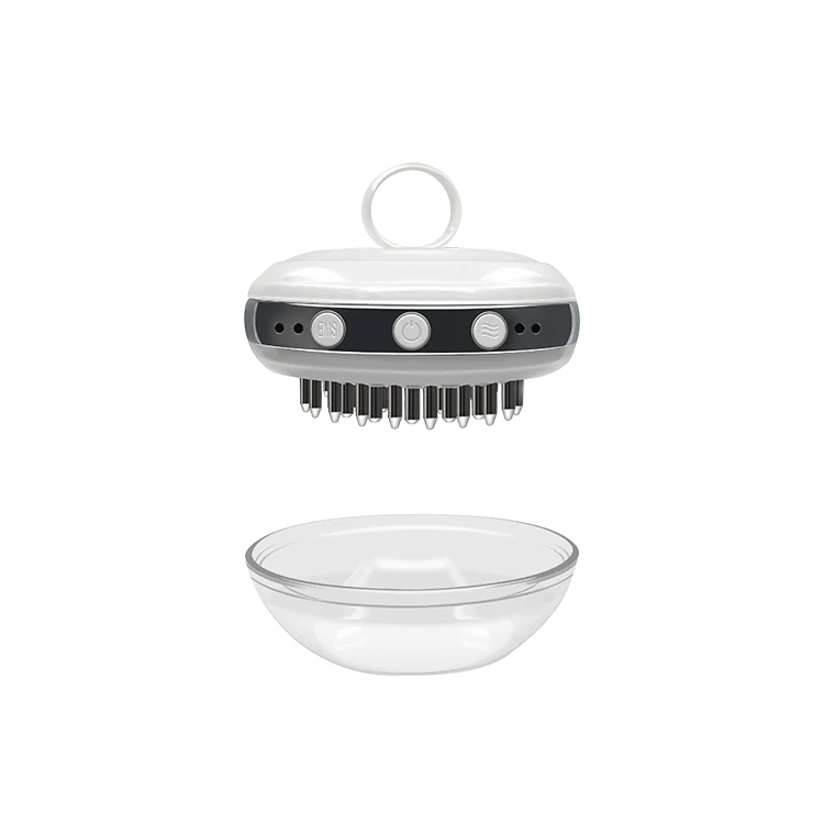 

Good Quality Hair Growth Brush Head Massage Electric Plastic Hair Comb, White