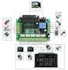 5 Axis CNC Interface Adapter Breakout Board For Stepper Motor Driver Mach3 + USB Cable, mach3 CNC controller