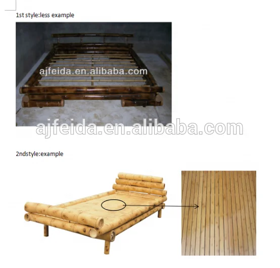 
natural bamboo bed 