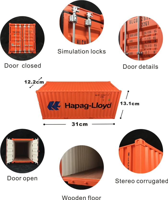 Our factory is specially designed and made to order,container scale model shipping container model container shipping model