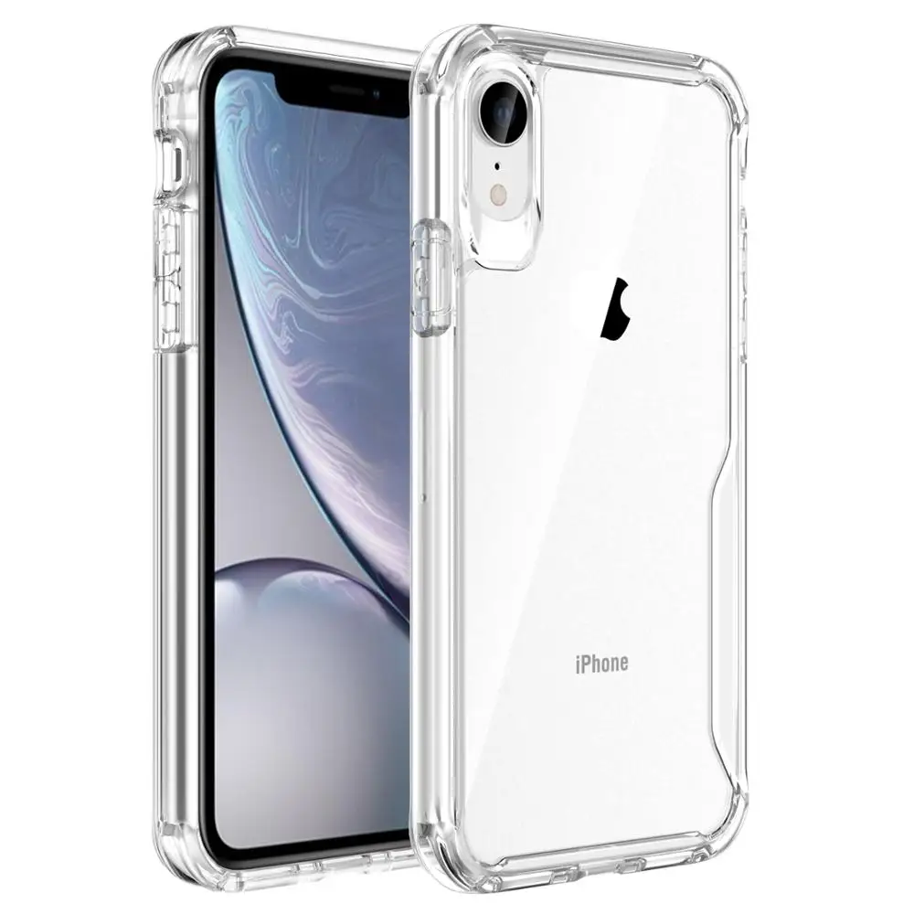 

Transparent Slim Hybrid Cell Clear Phone Case for iPhone 6 6S Plus 7 8 7Plus 8Plus X XR Xs XsMax And Accessories Back Cover, N/a