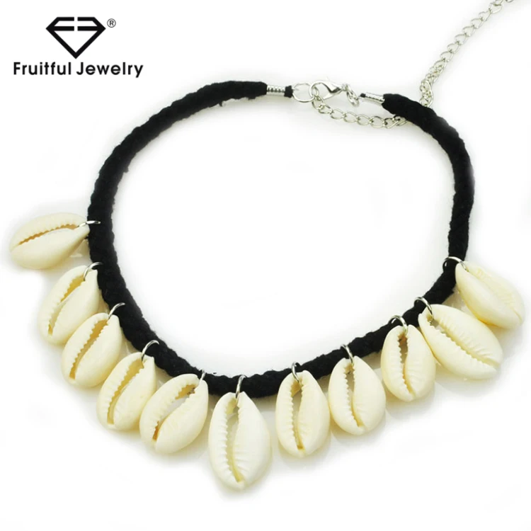 

Natural shell necklace Wholesale custom jewelry handmade