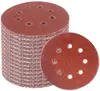 sanding disc 60 80 120 240 320 400 600 grit Sandpaper 6inch 6 holes Orbit Sander round paper, pack of 100pcs