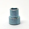 high precision steel zinc plating internal external thread bushing