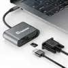 Usb C Type Hub Support Tf/Sd Card Simultaneous Reading, Solve The Problem Of Notebook Cardless Card Reading
