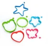 6 Pack Options Non-stick Pancake Mold Silicone Egg Cook Ring