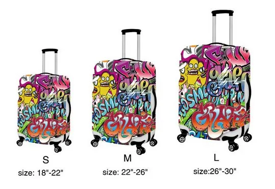 Best gift for luggage travel bags protective luggage cover with plastic luggage tag