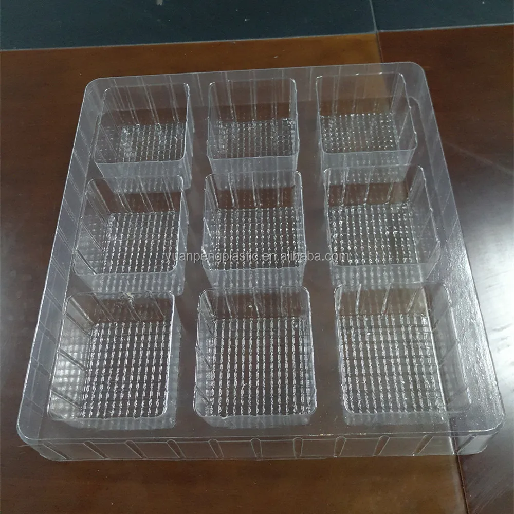 Customized Vacuum Formed Plastic Insert Tray For Chocolate Box